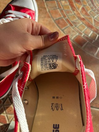 Converse All Star Rojas Talla 42