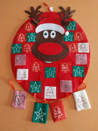 Calendario Adviento Reno Navideño