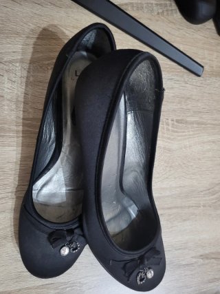 Zapatos tacón LH by La Halle lazo 38