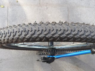 Bicicleta Azul Montaña