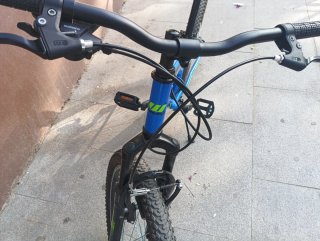 Bicicleta Azul Montaña