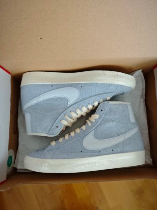 Zapatillas Nike Blazer Mid '77 Azul gamuza