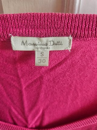 Jersey Massimo Dutti rosa talla S