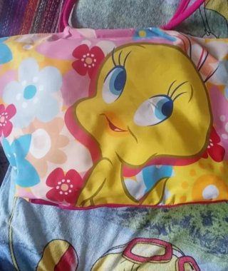 Toalla y bolso de playa infantil