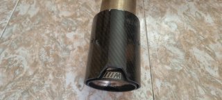 Tubo de escape carbono M