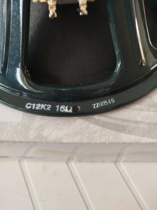 Altavoz Jensen Green Top Brunetti 16 ohm