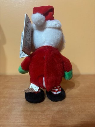 Babbo Natale Peluche Musicale con Movimento