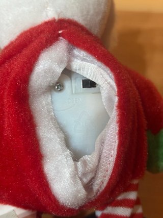 Babbo Natale Peluche Musicale con Movimento