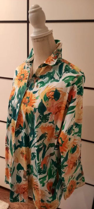 Camisa Uterqüe floral