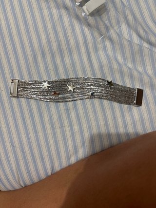 Pulsera Shein plateada sin estrenar