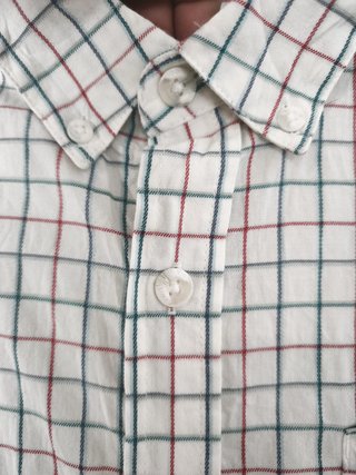 Columbia Regular Fit Plaid Short Sleeve Shirt - Si