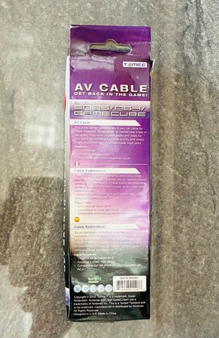 Cable AV Tomee SNES/N64/Gamecube