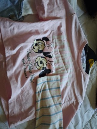 Camiseta Polo Niña Disney Minnie Mouse Talla 5-6
