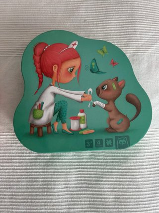 Puzzles infantiles bombero y veterinaria