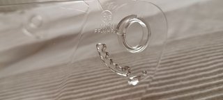 Visera de casco transparente