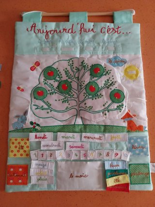Calendario educativo infantil Hoy es...