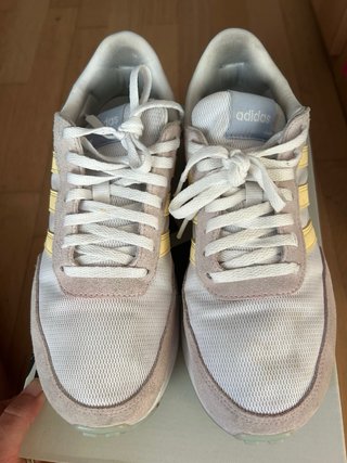 Zapatillas Adidas Mujer Talla 39 Rosa/Blanco