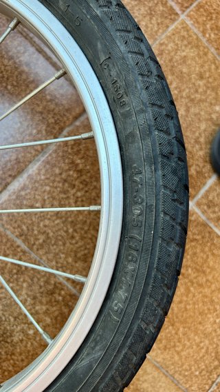 Ruedas bici pequeñas (2 unidades)