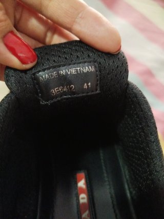 Zapatillas Prada Talla 41 Negras