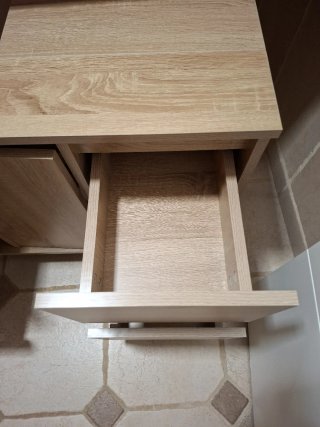 Mueble de baño nuevo 80x33x60cm