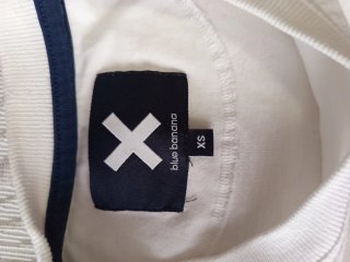 Camiseta Blue Banana Blanca Talla XS