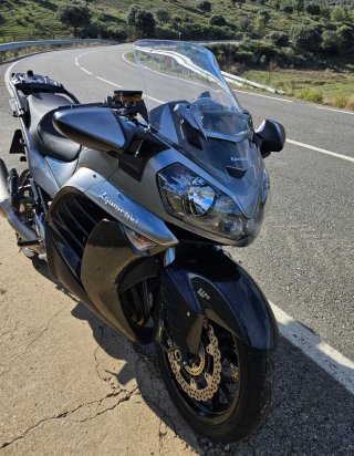 Kawasaki GTR1400 Touring Gris Plata