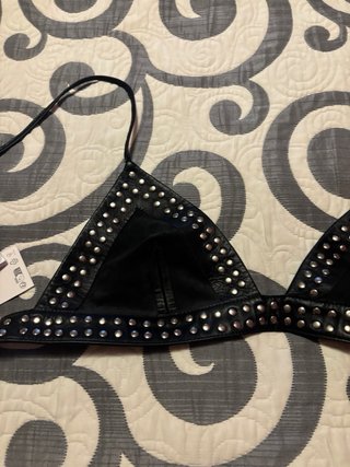 Top piel Zara ludovic edicion limitada