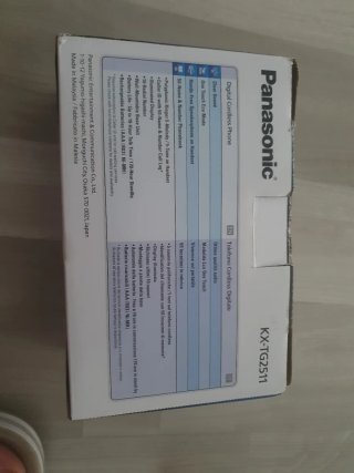 Telefono Cordless Panasonic KX-TG2511 Nero