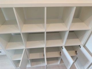 Estantería Kallax Ikea Blanca 147x147