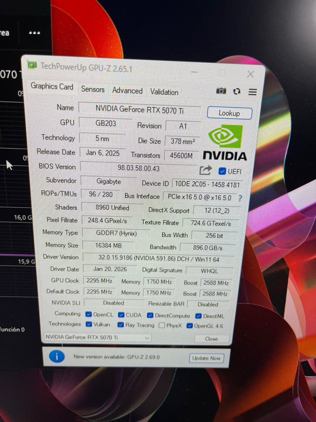 GIGABYTE GeForce RTX 5070 Ti Gaming OC 16G#122589