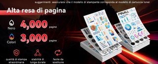 Set 4 Toner TK5240 Compatibili PINALL