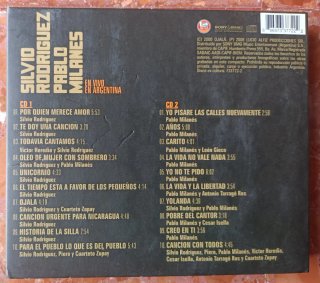 SILVIO RODRÍGUEZ / PABLO MILANÉS - Argentina.2Cds