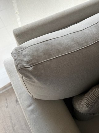 Sofá gris de diseño (x2)
