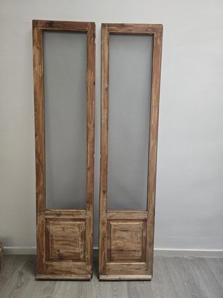 Puerta decorativa con red