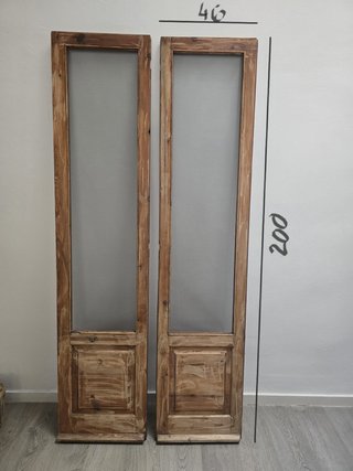 Puerta decorativa con red