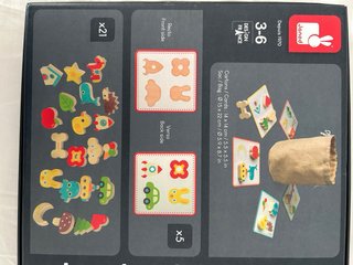 Juego reconocimiento Janod Táctil Formas Bingo