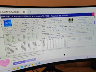 PC sobremesa Gaming Acer Aspire TC-1760