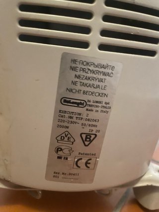 Radiador Aceite DeLonghi Dragon Two