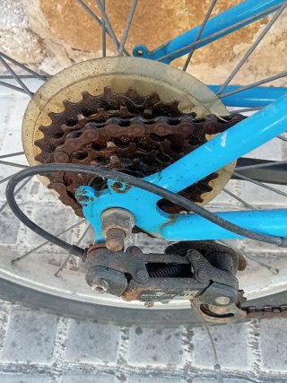 Bicicleta infantil Btwin azul