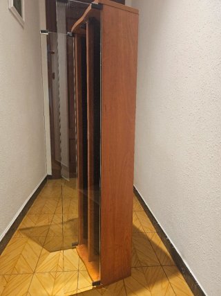 Mueble CD's Madera y Cristal 160 CDs