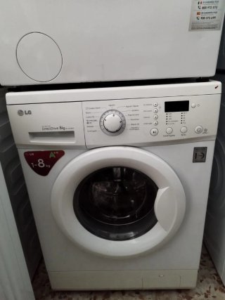 Lavadora LG Direct Drive 8kg