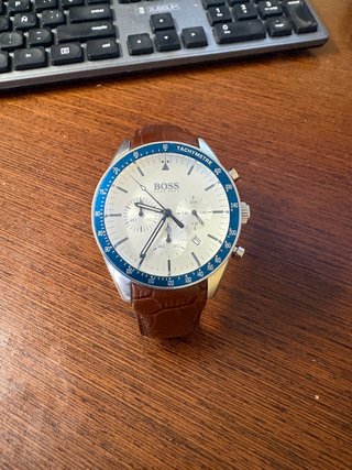 Reloj Hugo Boss Cronógrafo Marrón/Plata