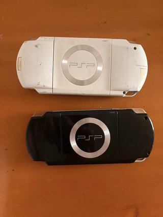 2 PSP Sony Negra y Blanca