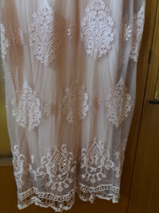 Vestido rosa encaje M