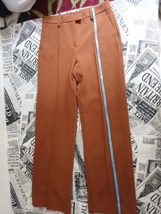 Pantalones de vestir mujer marrones