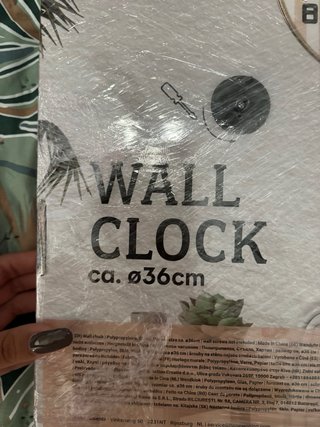 Reloj de Pared Home Accents 36cm