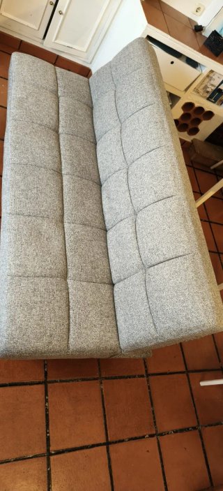 NEGOCIABLE Sofá Cama NEJEDE Gris Claro