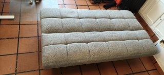NEGOCIABLE Sofá Cama NEJEDE Gris Claro