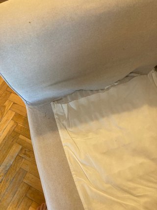 Sofá Ikea 3 plazas tela beige