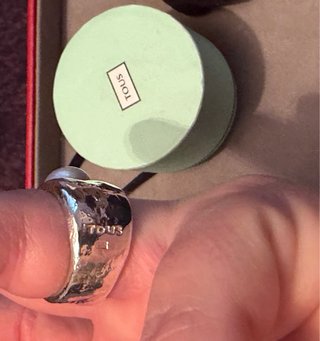 Anillo Tous Plata Perla